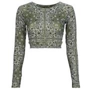 T-paidat pitkillä hihoilla ARIZONA LOVE  THE CROPPED TOP YOGA  EU S