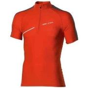 Lyhythihainen t-paita Asics  1 2 Zip Top  EU S