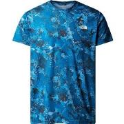 Lyhythihainen t-paita The North Face  Reaxion Amp Crew Print  EU L