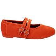 Balleriinat Paez  Mary Jane Double Strap W - Velvet Orange  38
