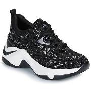 Kengät Exé Shoes  106-52EX21-STRASS-BLACK-WHITE  36