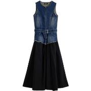 Pitkä mekko Desigual  VEST_POPLIN 25WWVD03  EU S