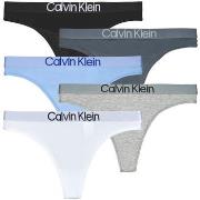 Stringit Calvin Klein Jeans  THONG 5PK X5  EU S