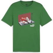 Lyhythihainen t-paita Puma  Graphics Sneaker Box Tee  EU S
