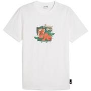 Lyhythihainen t-paita Puma  Graphics Spritz Tee  EU S