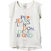 Lyhythihainen t-paita Pepe jeans  PG500582 ESTER  6 vuotta