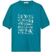 Lyhythihainen t-paita Calvin Klein Jeans  IB0IB02106-LEI  10 vuotta