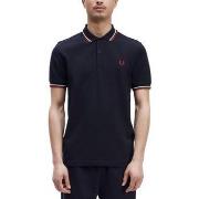 Lyhythihainen poolopaita Fred Perry  TWIN TIPPED  EU S