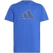 T-paidat & Poolot adidas  J C Photo Tee  7 / 8 vuotta