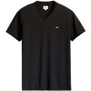 T-paidat & Poolot Levis  Original Hm Vneck Mineral Black  EU S