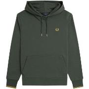 Fleecet Fred Perry  Tipped Hooded Sweatshirt  EU M