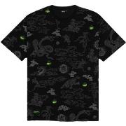 Lyhythihainen t-paita Dolly Noire  Yokai Pattern Tee  EU M