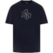 Lyhythihainen t-paita Guess  Ss Bsc Basic Quattro G Tee  EU XXL