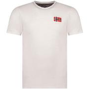 Lyhythihainen t-paita Geographical Norway  SW1269HGNO-LIGHT GREY  EU 3...