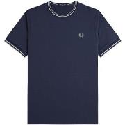 T-paidat & Poolot Fred Perry  Fp Twin Tipped T-Shirt  EU S