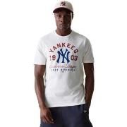 Lyhythihainen t-paita New-Era  Mlb Wrdmrk Reg Tee Neyyan Ofw  EU L