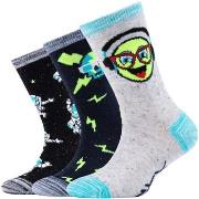 Urheilusukat Skechers  3PPK Boys Casual Space and Smileys Socks  23 / ...
