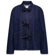Paitapusero / Kauluspaita Only  Thille Jacket - Dark Blue Denim  EU S