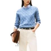 Svetari Tommy Hilfiger  SOFT WOOL CABLE C-NK LS  EU S