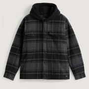 Pitkähihainen paitapusero Vans  Piedmont hooded plaid shacket  EU M