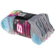 Urheilusukat Skechers  6pk Girls Full Terry No Show  31 / 34