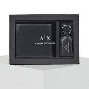 Lompakot Armani Exchange  PLAIN LEATHER GIFT SET  Yksi Koko