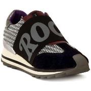 Kengät Fornarina  BLACK SILVER MESH  39