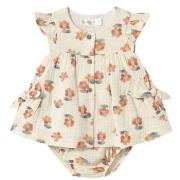 Mekot Mayoral  1851 Conjunto vestido y cubrepañal Naranja  18 kuukautt...