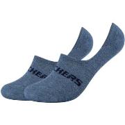 Urheilusukat Skechers  2PPK Mesh Ventilation Footies Socks  39 / 42