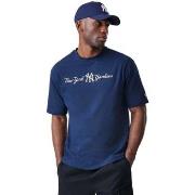 Lyhythihainen t-paita New-Era  Mlb Script Os Tee Neyyan Nsn  EU S