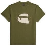 Lyhythihainen t-paita G-Star Raw  SPRAY G LOGO R T  EU XXL