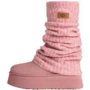 Kengät UGG  Classic Mini Dipper Legwarmer Boot Pink Dawn  36