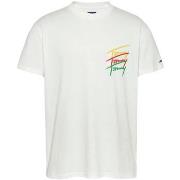 Lyhythihainen t-paita Tommy Hilfiger  DM0DM20771 YBL  EU L