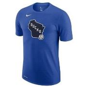 Lyhythihainen t-paita Nike  Nba Milwaukee Bucks City Edition Logo Dri-...