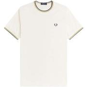 Lyhythihainen t-paita Fred Perry  Fp Twin Tipped T-Shirt  EU S