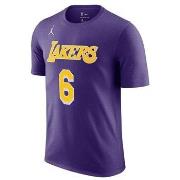 Lyhythihainen t-paita Nike  Nba Los Angeles Lakers Statement Edition L...