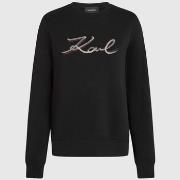 Svetari Karl Lagerfeld  SIGNATURE SEQUINS SWEATSHI  EU S