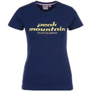 Lyhythihainen t-paita Peak Mountain  T-shirt manches courtes femme ACO...
