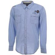 Pitkähihainen paitapusero Vent Du Cap  Chemise manches longues homme C...