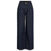 Suorat farkut Vila  Freya Pal Jeans - Dark Blue Denim  US 34 / 30