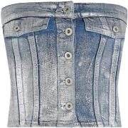Paita Karl Lagerfeld  KLJ Denim Bustier B1W11023  EU S