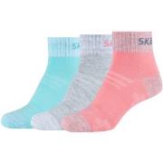 Urheilusukat Skechers  3PPK Wm Mesh Ventilation Quarter Socks  31 / 34