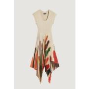 Pitkä mekko Desigual  VEST_BRUSHES_LACROIX 26SWVK39  EU S