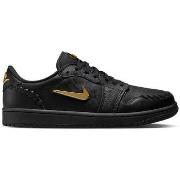 Tennarit Nike  Jordan 1 Low Method of Make Black Metallic Gold (Women'...
