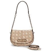 Olkalaukut Guess  CARRIE LOGO FLAP SHOULDER BAG  Yksi Koko