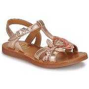 Tyttöjen sandaalit Pom d'Api  PLAGETTE ALTO  24