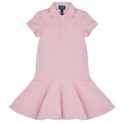 Lyhyt mekko Polo Ralph Lauren  SS POLO DRES-DRESSES-KNIT  7 Jahre