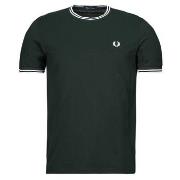 Lyhythihainen t-paita Fred Perry  TWIN TIPPED T-SHIRT  EU S