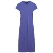 Mekot Superdry  Robe  Midi Slim Bleu  EU S