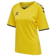 Lyhythihainen t-paita hummel  T-shirt  Core Volley Jaune  EU S